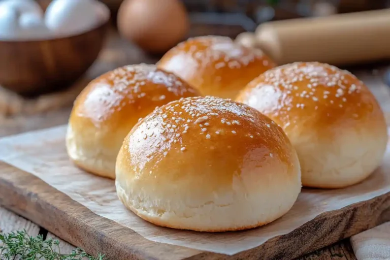 Egg White Burger Buns Recipe – Soft, Fluffy, and Delicious
