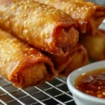 How do you keep egg rolls crispy