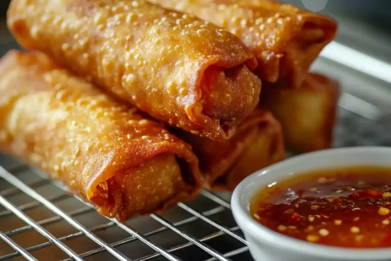 How do you keep egg rolls crispy
