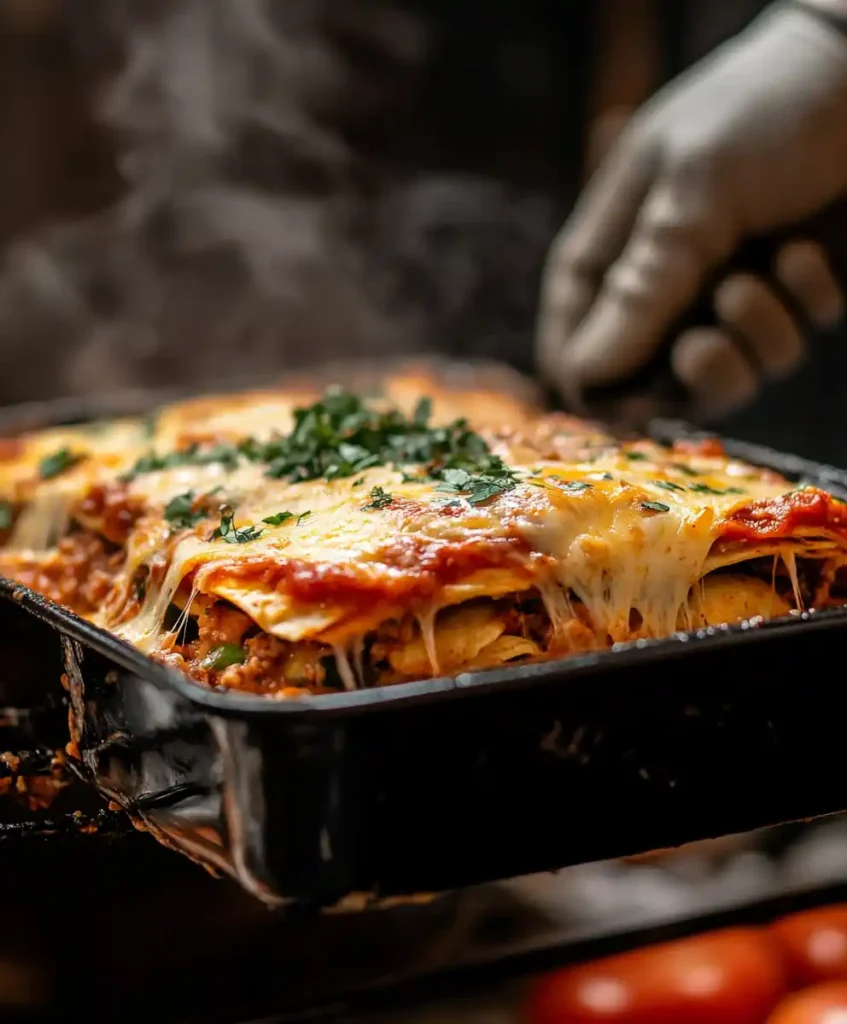 frozen burrito casserole recipe final dish