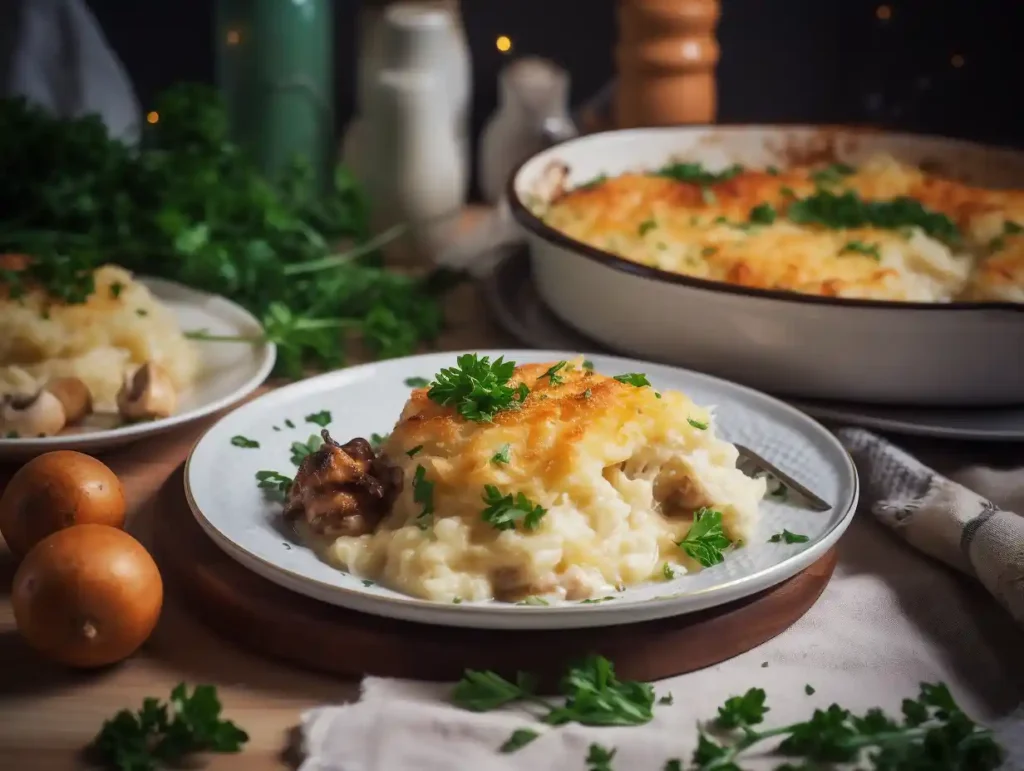 ultimate chicken casserole serving suggestion