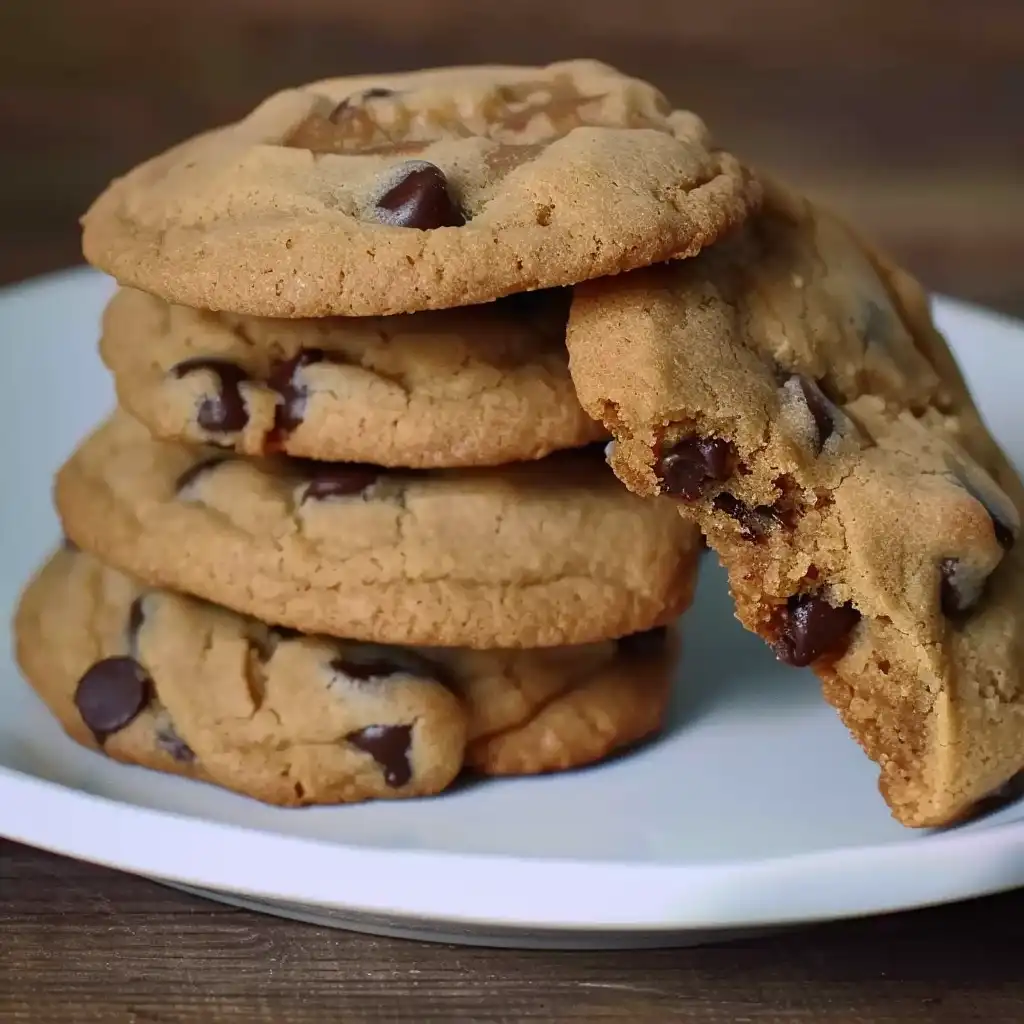 5 ingredients for easy chocolate chip cookies Recipe